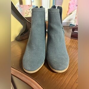 Call It Spring Blue Boots size 9